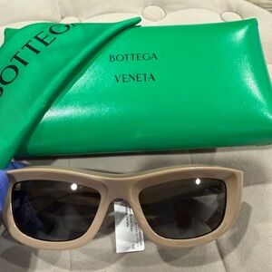Bottega Veneta 54MM Rectangular Sunglasses